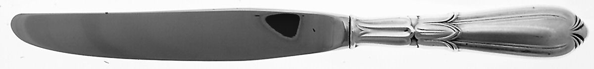 Troubadour (Sterling, 1950-1932, No Monograms) Modern Hollow Knife by Concord-1