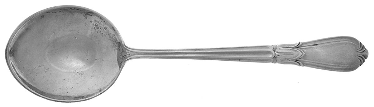 Troubadour (Sterling, 1950-1932, No Monograms) Round Bowl Soup Spoon (Bouillon) by Concord-1