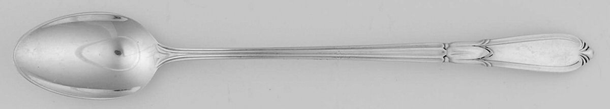 Troubadour (Sterling, 1950-1932, No Monograms) Iced Tea Spoon by Concord-1