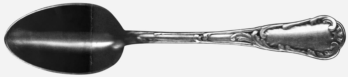 Louis XV Chrysanthemum (Sterling, No Monograms) Place/Oval Soup Spoon by Christofle France-1