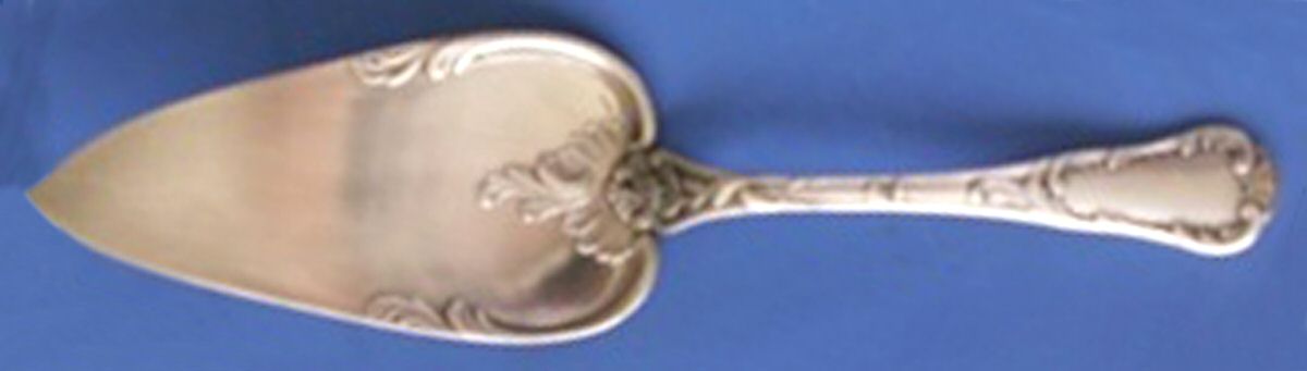 Louis XV Chrysanthemum (Sterling, No Monograms) Solid Pie Server by Christofle France-1