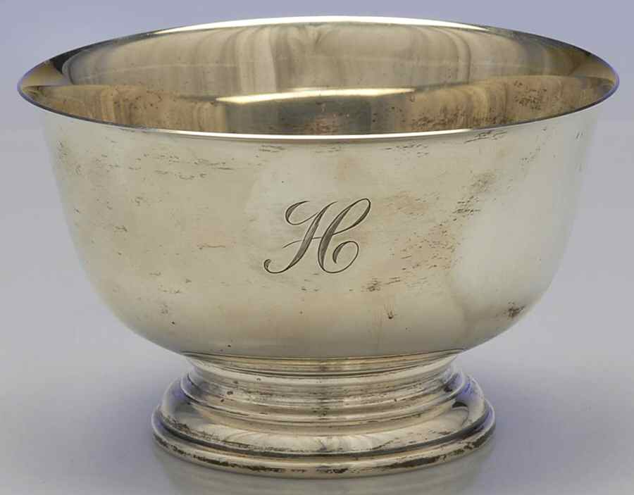 Sterling Hollowware 5" Paul Revere Bowl by Cartier-1