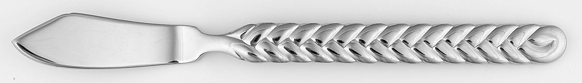 Candellabra (Stainless) Flat Handle Master Butter Knife by Cambridge Silver-1