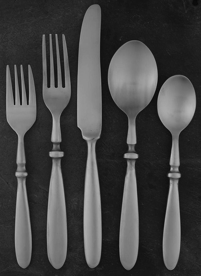 Townhouse (Stainless, Satin) 5 Piece Place Setting by Cambridge Silver-1