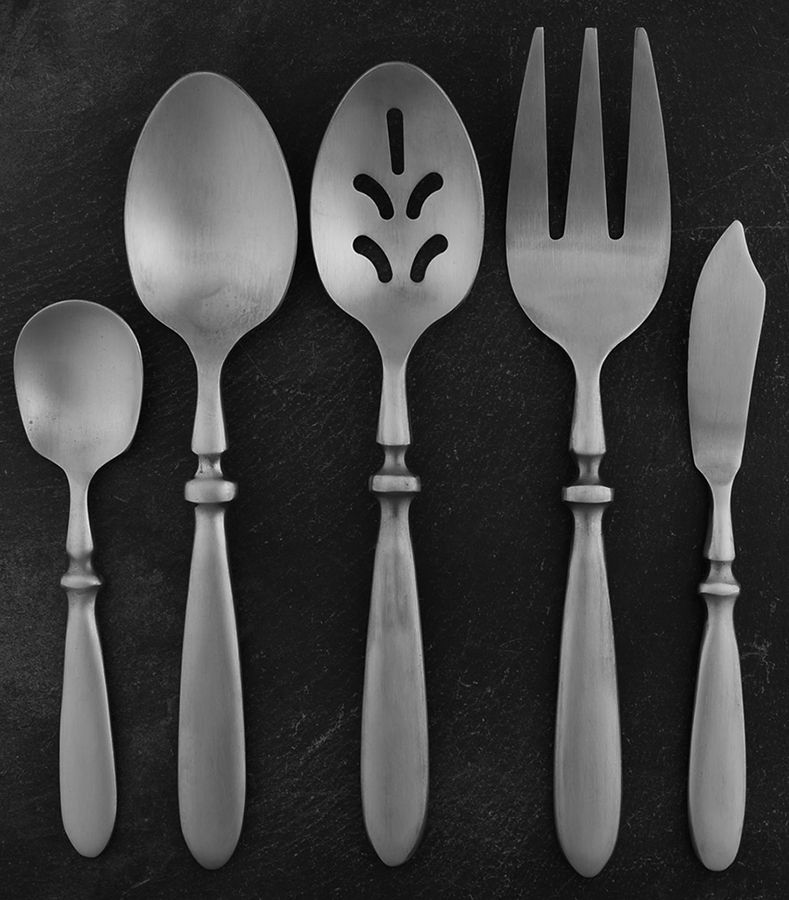 Townhouse (Stainless, Satin) 5 Piece Hostess Set by Cambridge Silver-1