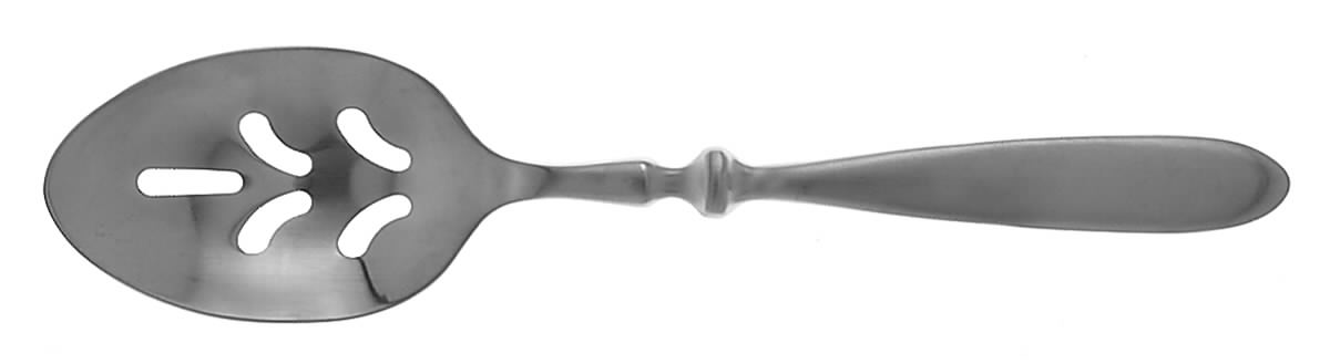 Townhouse (Stainless, Satin) Pierced Tablespoon (Serving Spoon) by Cambridge Silver-1