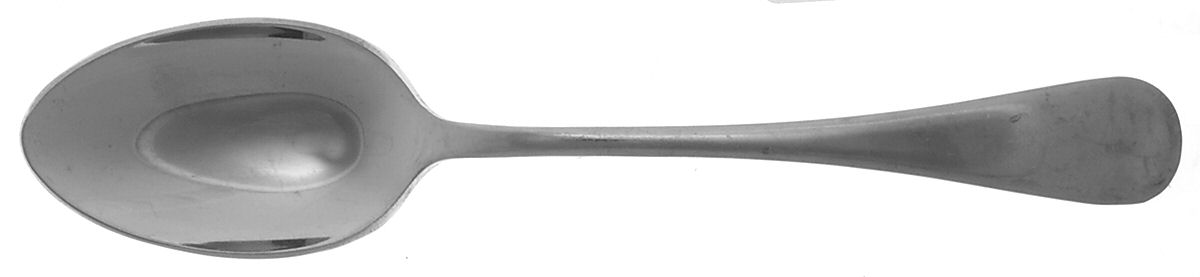 Borromeo (Stainless) Oval Place Soup Spoon by Calderoni Flatware-1