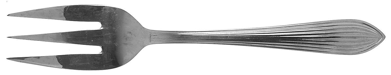 Napoli Medium Solid Cold Meat Serving Fork by Cambridge Silver-1