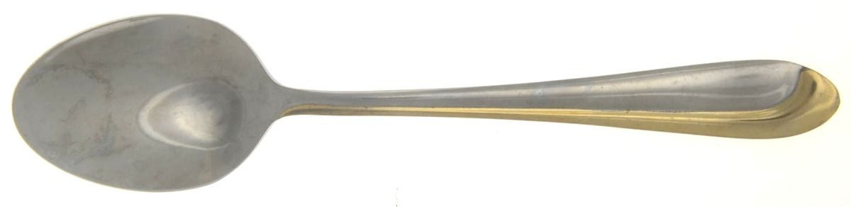 Compliment (Stainless, Gold Accent) Teaspoon by Cambridge Silver-1