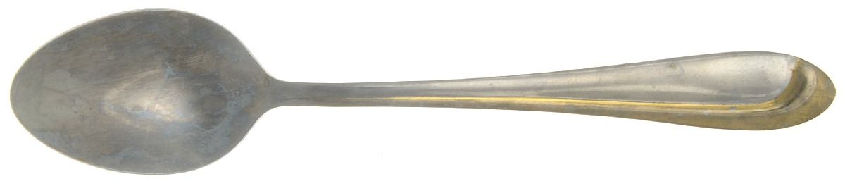 Compliment (Stainless, Gold Accent) Place/Oval Soup Spoon by Cambridge Silver-1