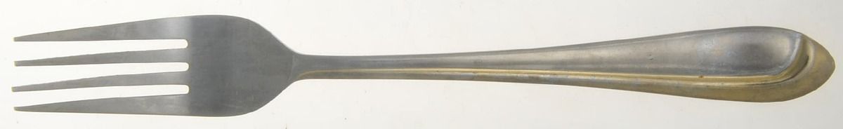 Compliment (Stainless, Gold Accent) Fork by Cambridge Silver-1