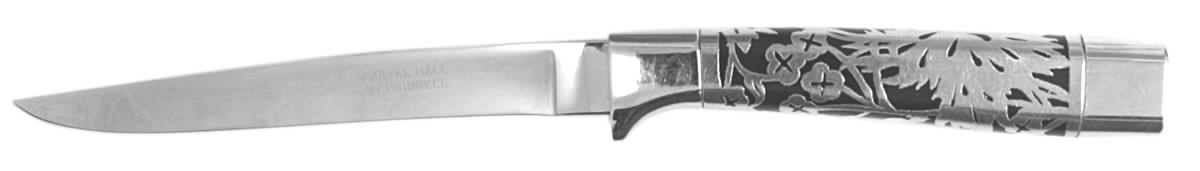Classic-Black (Stainless) Individual Steak Knife Hollow Handle by Carvel Hall-1