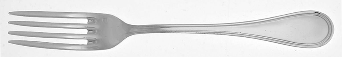 Albi (Silverplate, Hotel Ware) Fork by Christofle France-1
