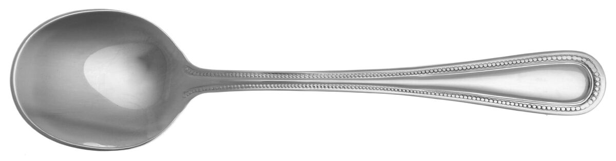 CUI8 (STAINLESS) Round Bowl Soup Spoon (Cream Soup) HC by Cuisinart Flatware-1