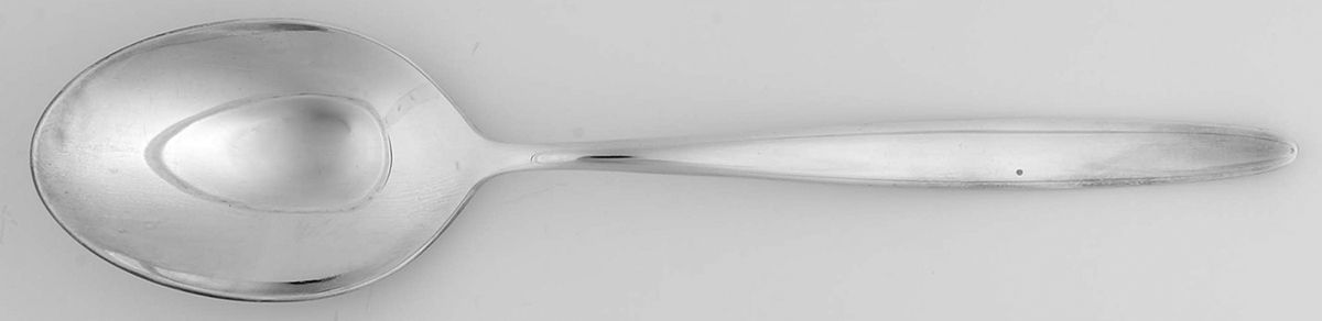 Orleans (Silverplate) Solid Serving Spoon by Christofle France-1