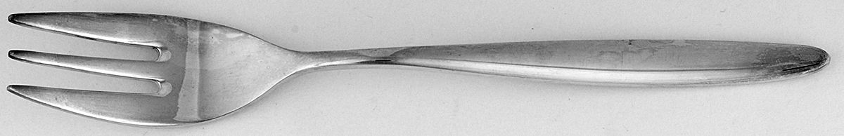 Orleans (Silverplate) Pastry Fork by Christofle France-1