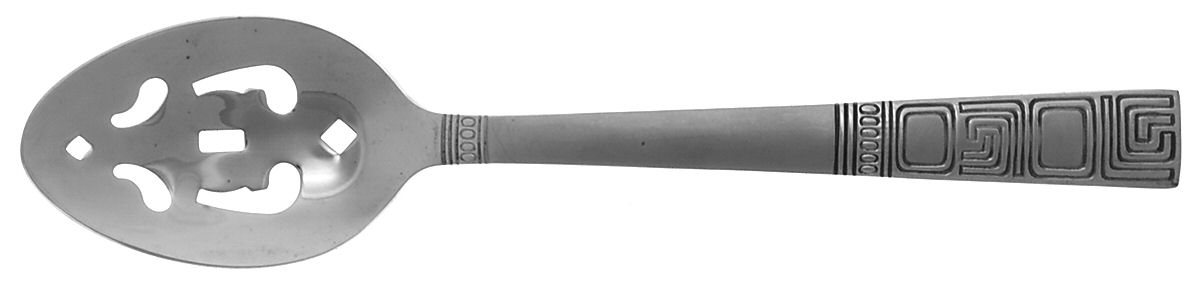 Malaga (Stainless) Pierced Tablespoon (Serving Spoon) by Cambridge Silver-1
