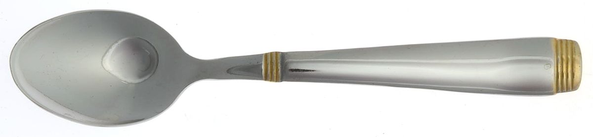 Metro-Gold Accent (Stainless, Gold Accent) Teaspoon by Cambridge Silver-1