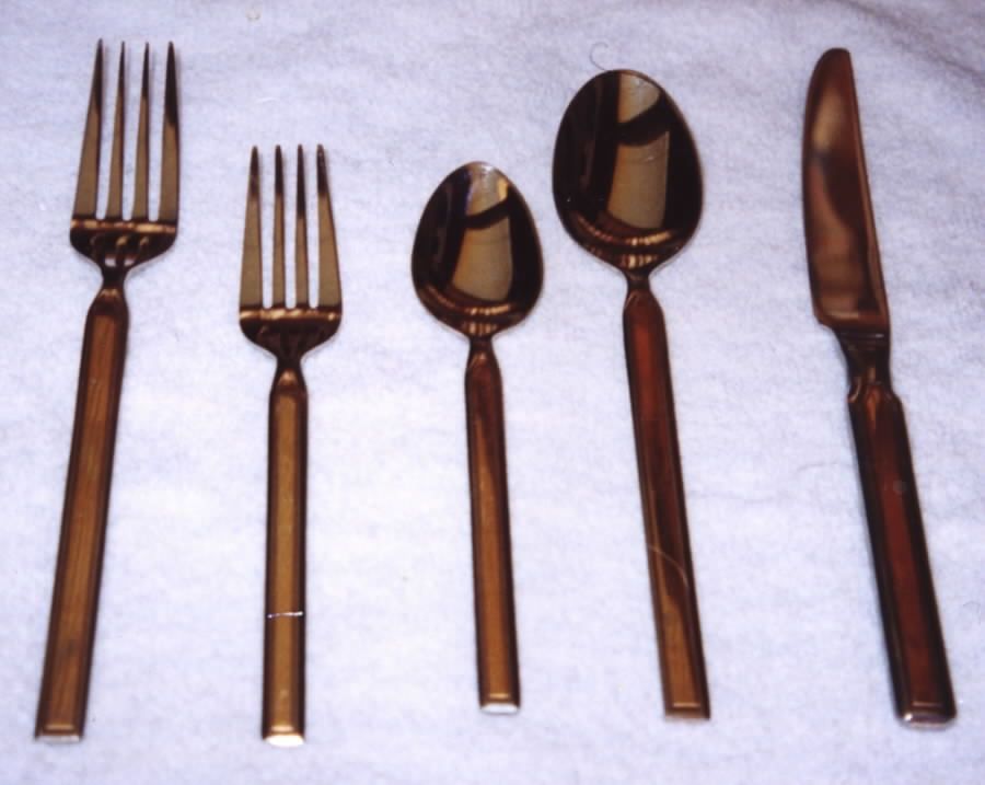 Golden Royal Suttan (Stainless) Teaspoon by Cambridge Silver-1