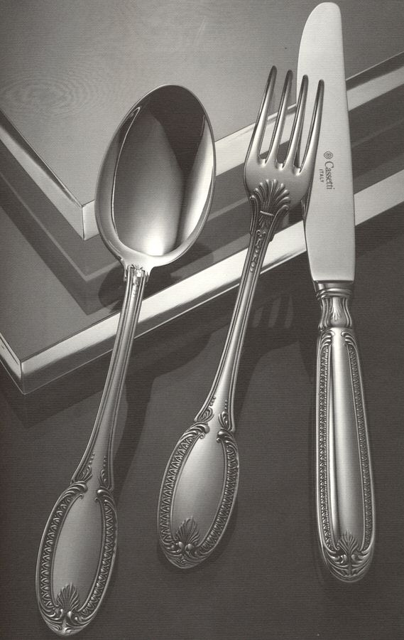 Imperial Crown (Sterling) Fork by Cassetti-1