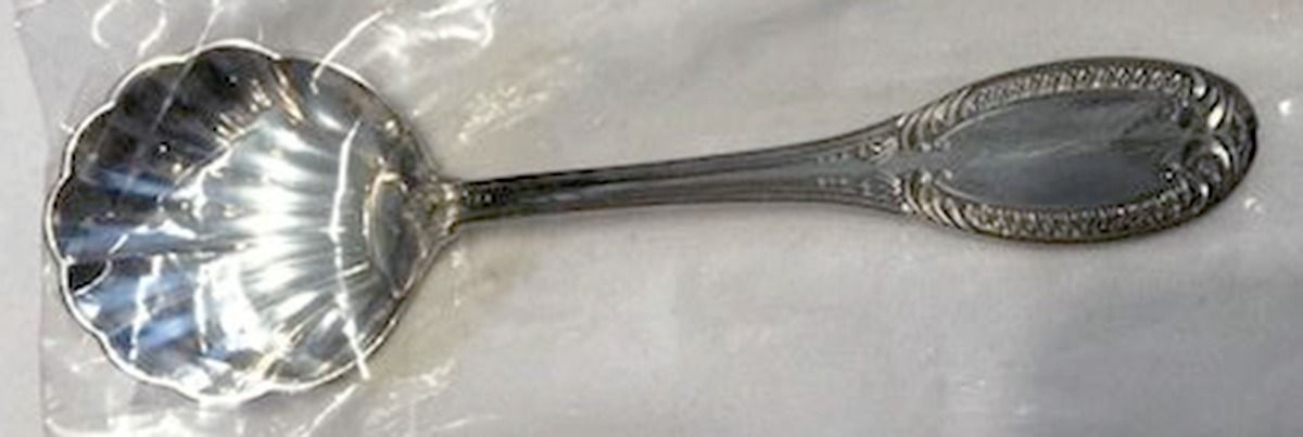 Imperial Crown (Sterling) Sugar Shell Spoon by Cassetti-1