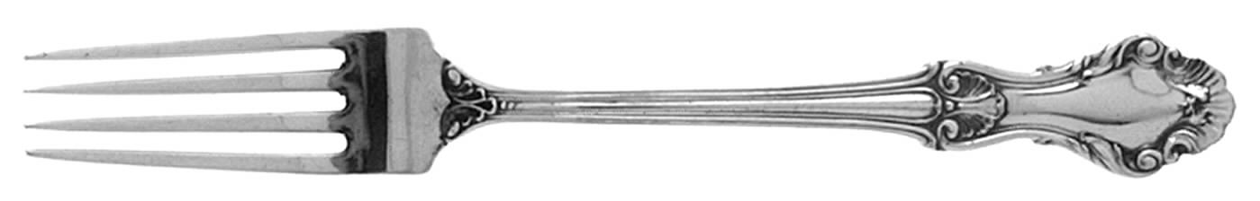 Georgian Shell (Sterling, 1948, No Monograms) Fork by Concord-1