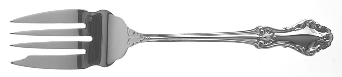 Georgian Shell (Sterling, 1948, No Monograms) Individual Salad Fork by Concord-1