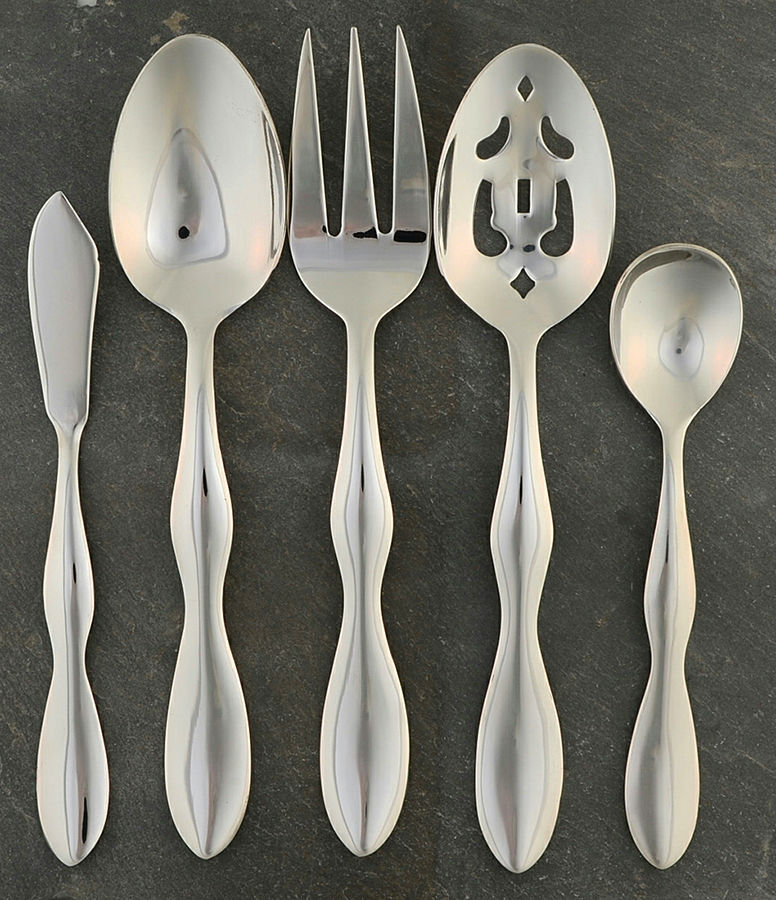 Vanity (STAINLESS) 5 Piece Hostess Set by Cambridge Silver-1