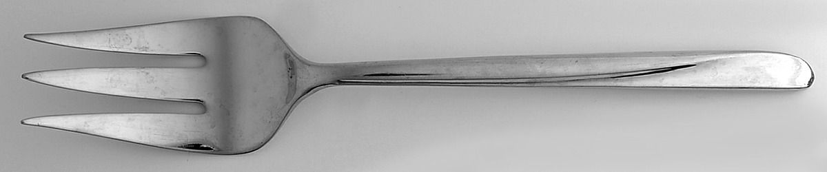 Contempra (Stainless) Medium Solid Cold Meat Serving Fork by Cambridge Silver-1