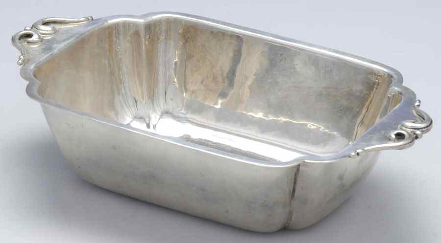 S31 (Sterling, Hollowware) 8" Square Bowl by Cellini-1