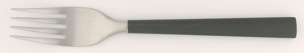 Ki Wood-Brown (Stainless-Wood) Fork by Calvin Klein-1