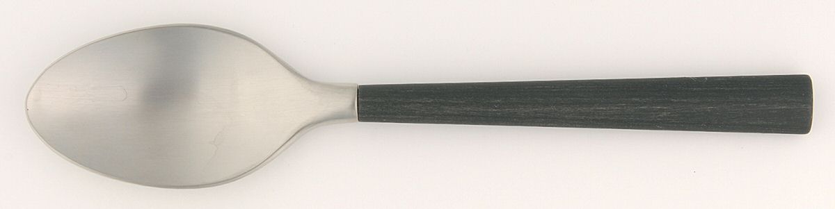 Ki Wood-Brown (Stainless-Wood) Teaspoon by Calvin Klein-1