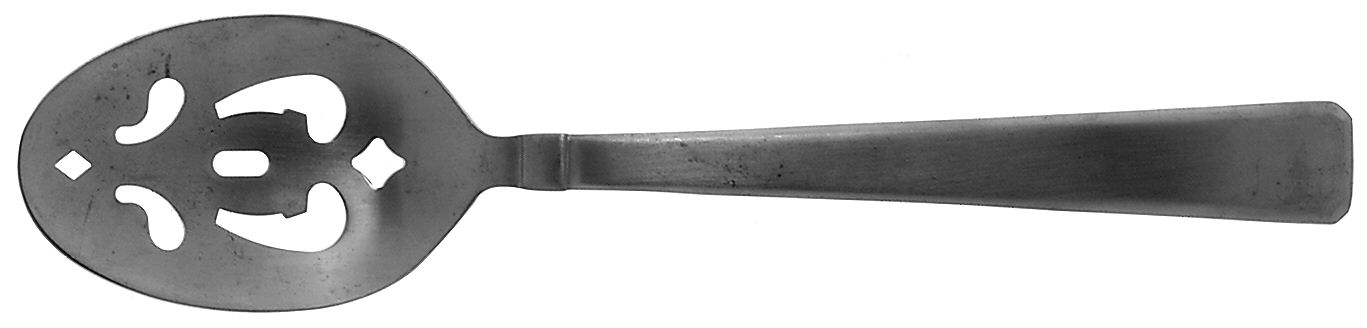 Reston (Stainless) Pierced Tablespoon (Serving Spoon) by Cambridge Silver-1