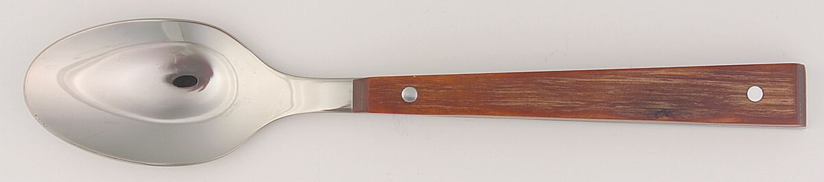 Bark Cedar (Stainless) Teaspoon by Calvin Klein-1