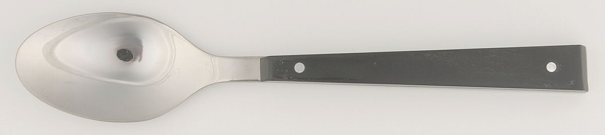 Bark Ebony (Stainless) Place/Oval Soup Spoon by Calvin Klein-1