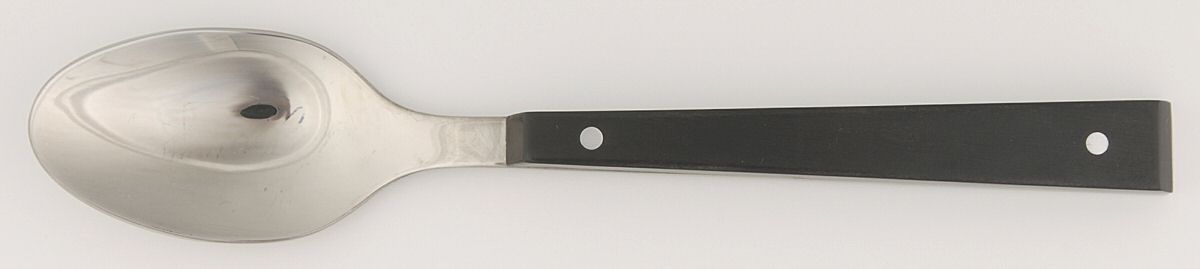 Bark Ebony (Stainless) Teaspoon by Calvin Klein-1