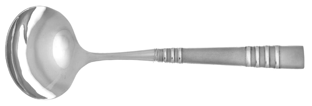 CBS41 (STAINLESS) Gravy Ladle with No Spout Stainless Bowl HC by Cambridge Silver-1