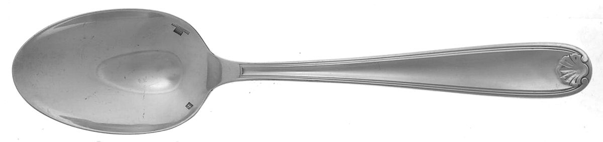 CTF41(SILVERPLATE) Tablespoon (Serving Spoon) by Christofle France-1