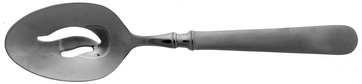 Oxford (Stainless) Pierced Tablespoon (Serving Spoon) by Cuisinart Flatware-1