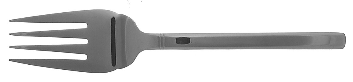 Seminary (Stainless) Medium Solid Cold Meat Serving Fork by Cuisinart Flatware-1