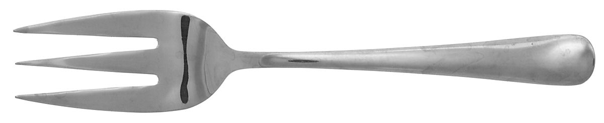 Richfield (Stainless) Medium Solid Cold Meat Serving Fork by Cuisinart Flatware-1