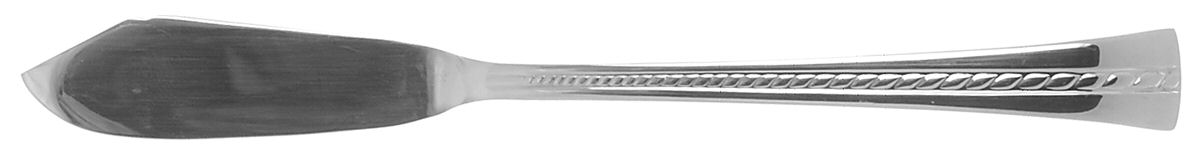 Newport Twine (Stainless) Flat Handle Master Butter Knife by Cuisinart Flatware-1
