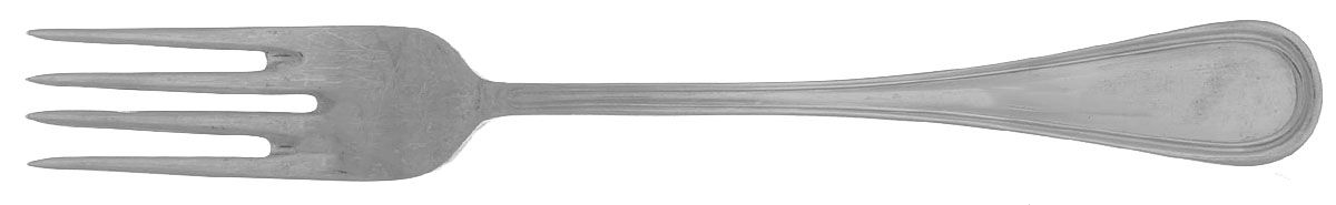 Oxford (Stainless) Dessert Fork by Calderoni Flatware-1