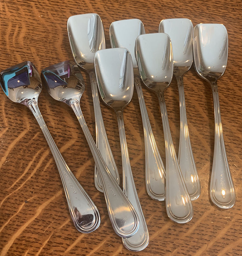 Oxford (Stainless) Ice Cream Spoon Individual by Calderoni Flatware-1