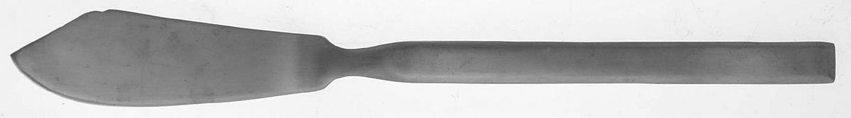 Suttan (Stainless, Satin, 18-8) Flat Handle Master Butter Knife by Cambridge Silver-1