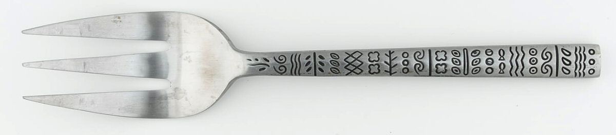 Sevilla (Stainless) Medium Solid Cold Meat Serving Fork by Cambridge Silver-1
