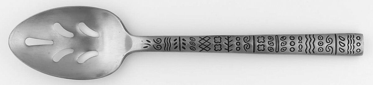 Sevilla (Stainless) Pierced Tablespoon (Serving Spoon) by Cambridge Silver-1