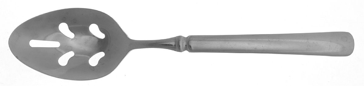 Record (Stainless, Glossy) Pierced Tablespoon (Serving Spoon) by Cambridge Silver-1