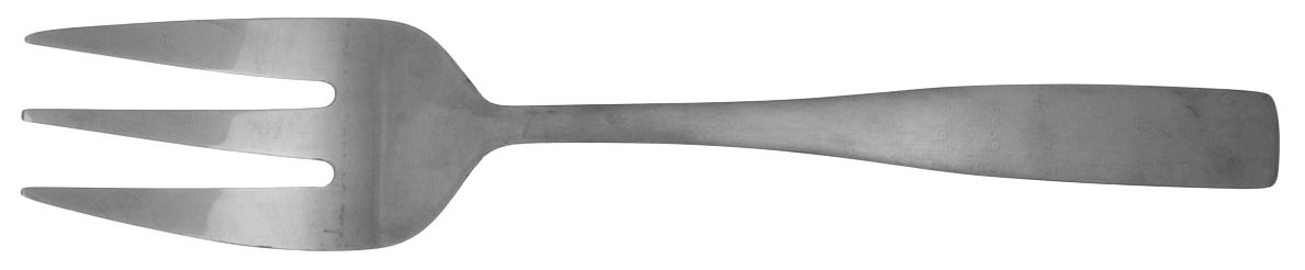 Madison (Stainless) Medium Solid Cold Meat Serving Fork by Cambridge Silver-1