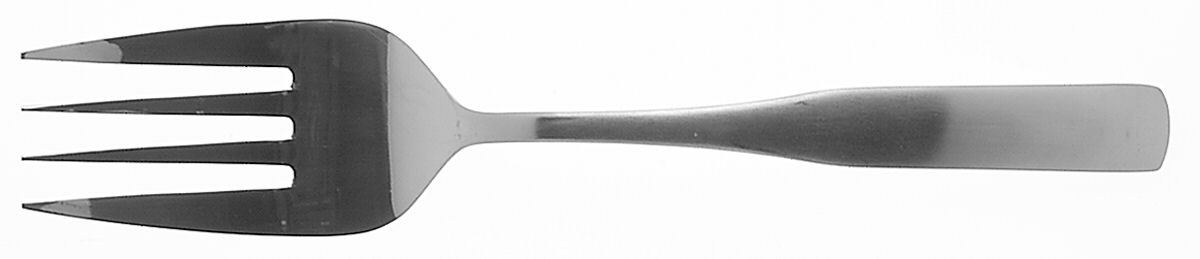 Madison (Stainless) Medium Solid Cold Meat Serving Fork by Cambridge Silver-1